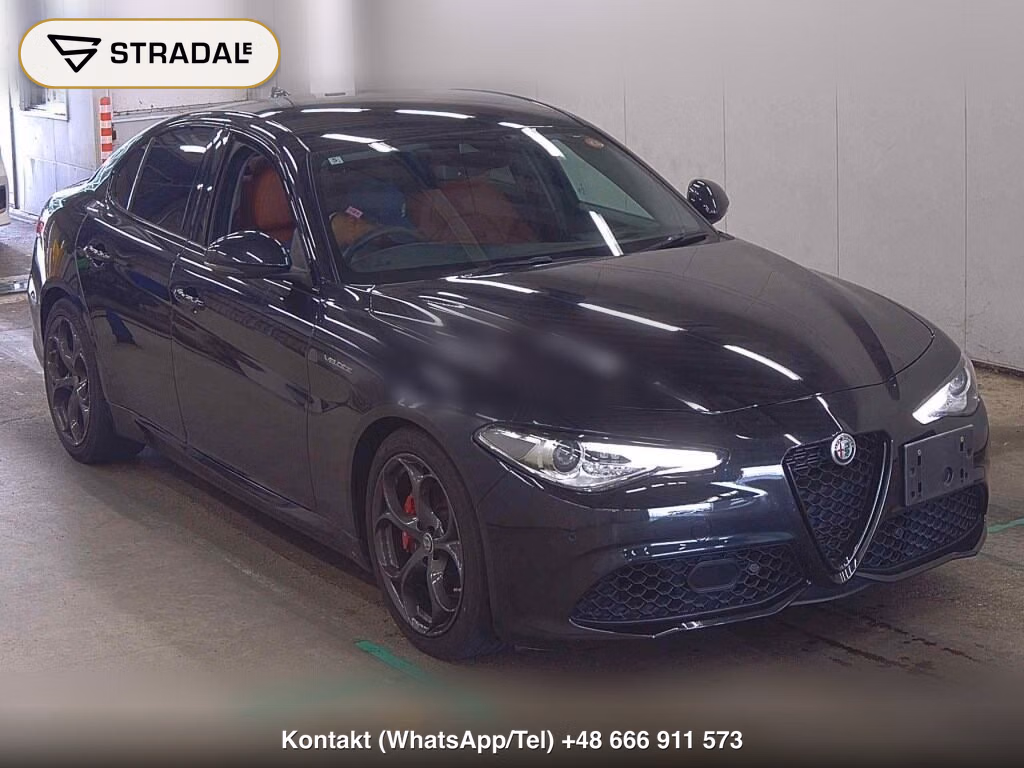ALFA ROMEO GIULIA 4D VELOCE 2020, aukcja z Japonii, zdjęcie 1