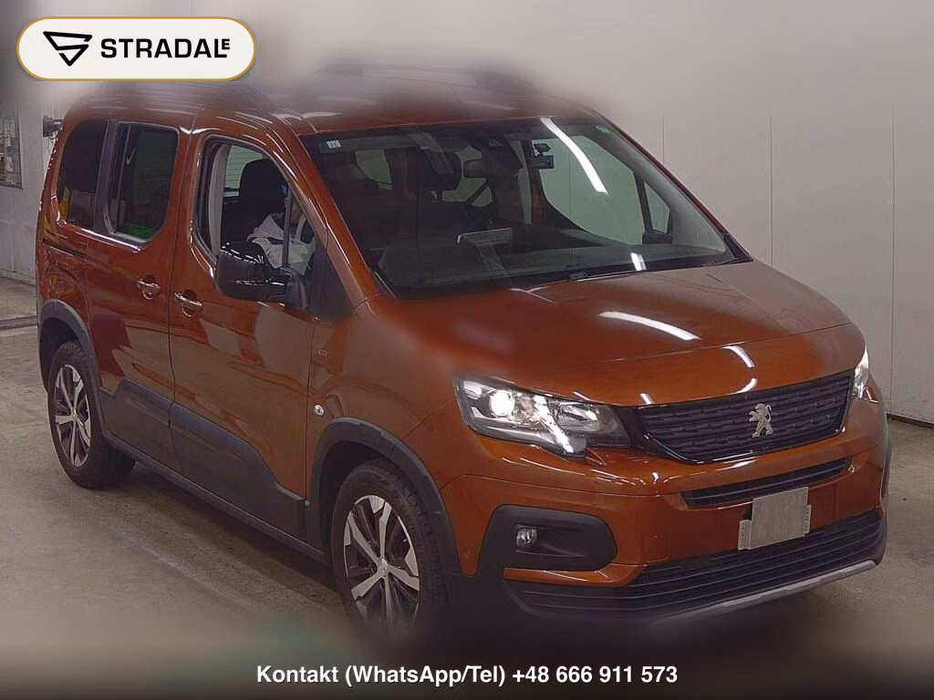 PEUGEOT RIFTER GT 2021, aukcja z Japonii, zdjęcie 1