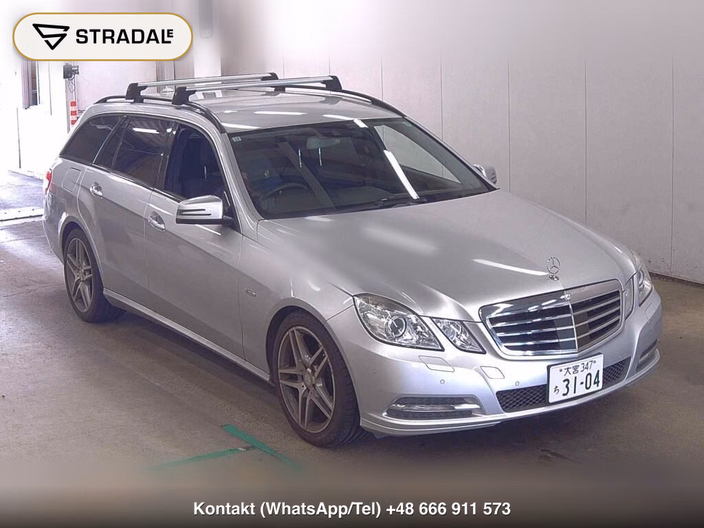 MERCEDES BENZ E-CLASS STATIONWAGON E250 BLUEEFFICIENCY STATIONWAGON 2011, aukcja z Japonii, zdjęcie 1