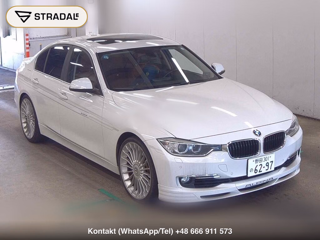 BMW ALPINA B3 4D BITURBO LIMOUSINE 2013, aukcja z Japonii, zdjęcie 1
