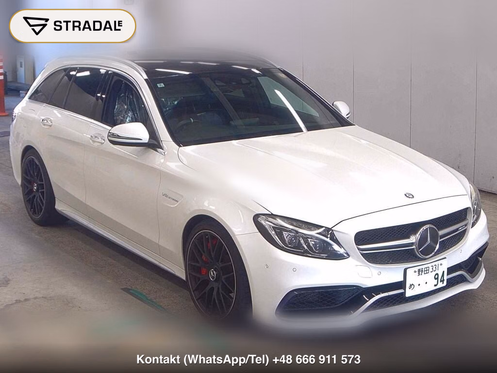 MERCEDES AMG C-CLASS STATIONWAGON C63 S STATIONWAGON 2015, aukcja z Japonii, zdjęcie 1