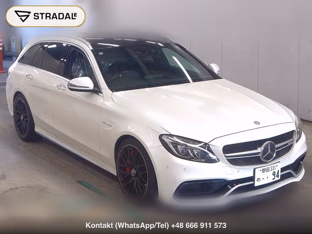 MERCEDES AMG C-CLASS STATIONWAGON C63 S STATIONWAGON 2015, samochód z aukcji Japonii