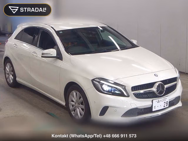 MERCEDES BENZ A-CLASS A180 RADAR SAFETY PACKAGE 2016, samochód z aukcji Japonii