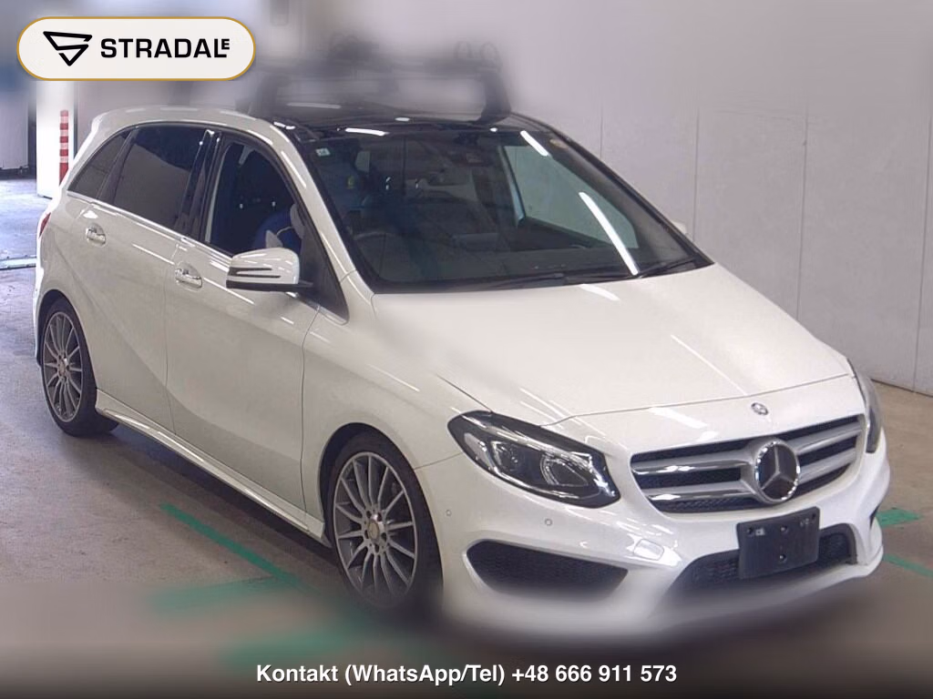 MERCEDES BENZ B-CLASS B180 SPORTS 2015, aukcja z Japonii, zdjęcie 1