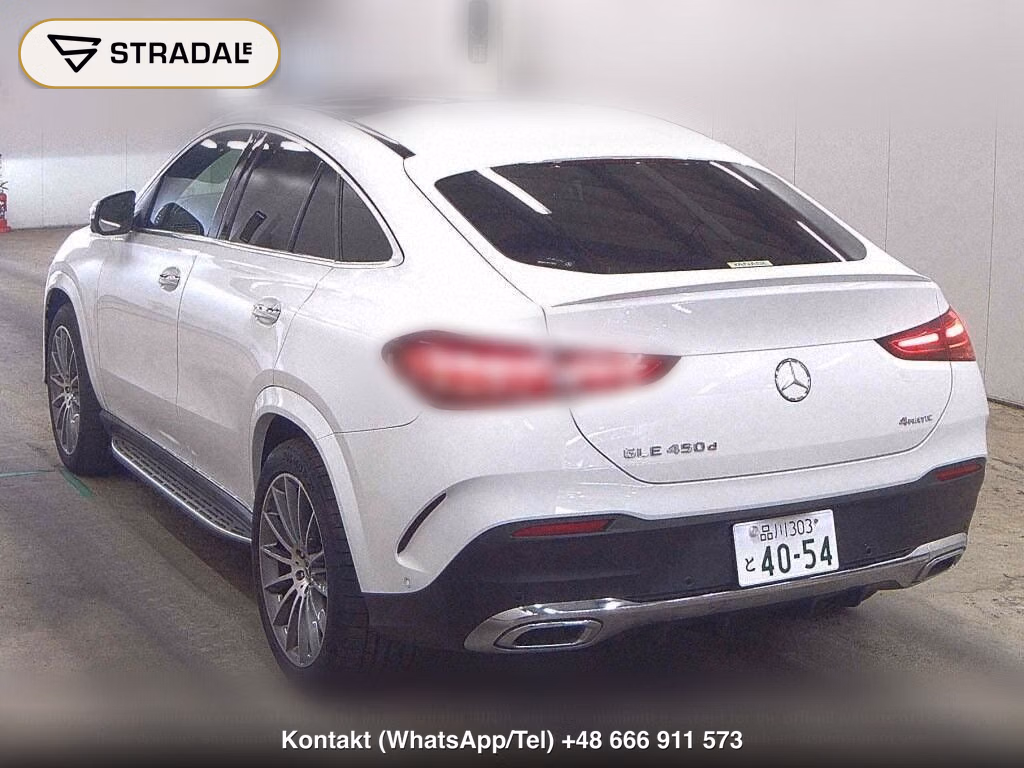 MERCEDES BENZ GLE 4WD GLE450D 4MATIC COUPE SPORTS ISG MODEL, miniaturka 3