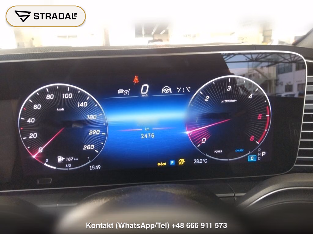 MERCEDES BENZ GLE 4WD GLE450D 4MATIC COUPE SPORTS ISG MODEL, miniaturka 7