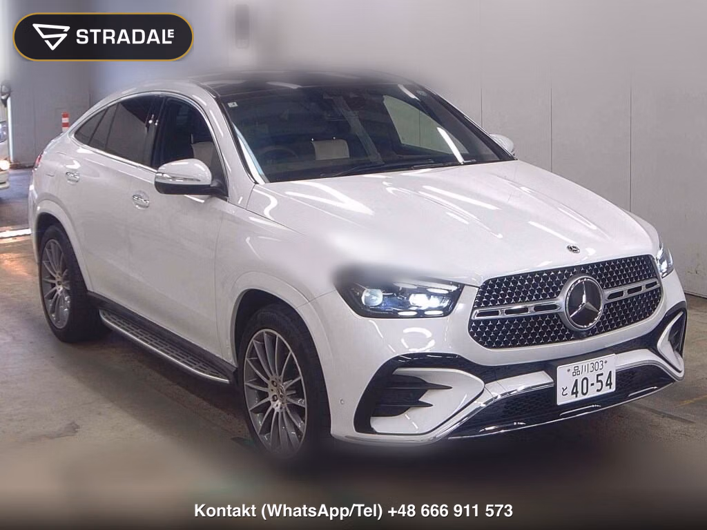MERCEDES BENZ GLE 4WD GLE450D 4MATIC COUPE SPORTS ISG MODEL 2025, aukcja z Japonii, zdjęcie 1