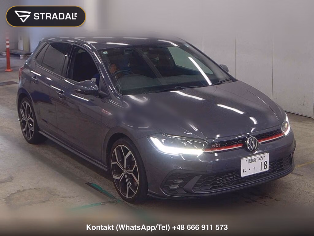 VOLKSWAGEN POLO 5D GTI 2023, aukcja z Japonii, zdjęcie 1