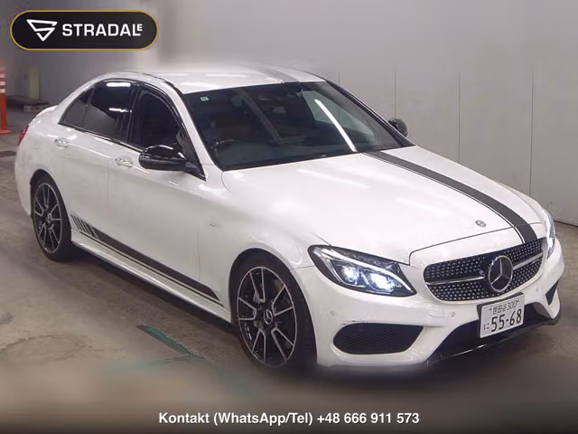 MERCEDES AMG C-CLASS 4D 4WD C43 4MATIC 2016, samochód z aukcji Japonii