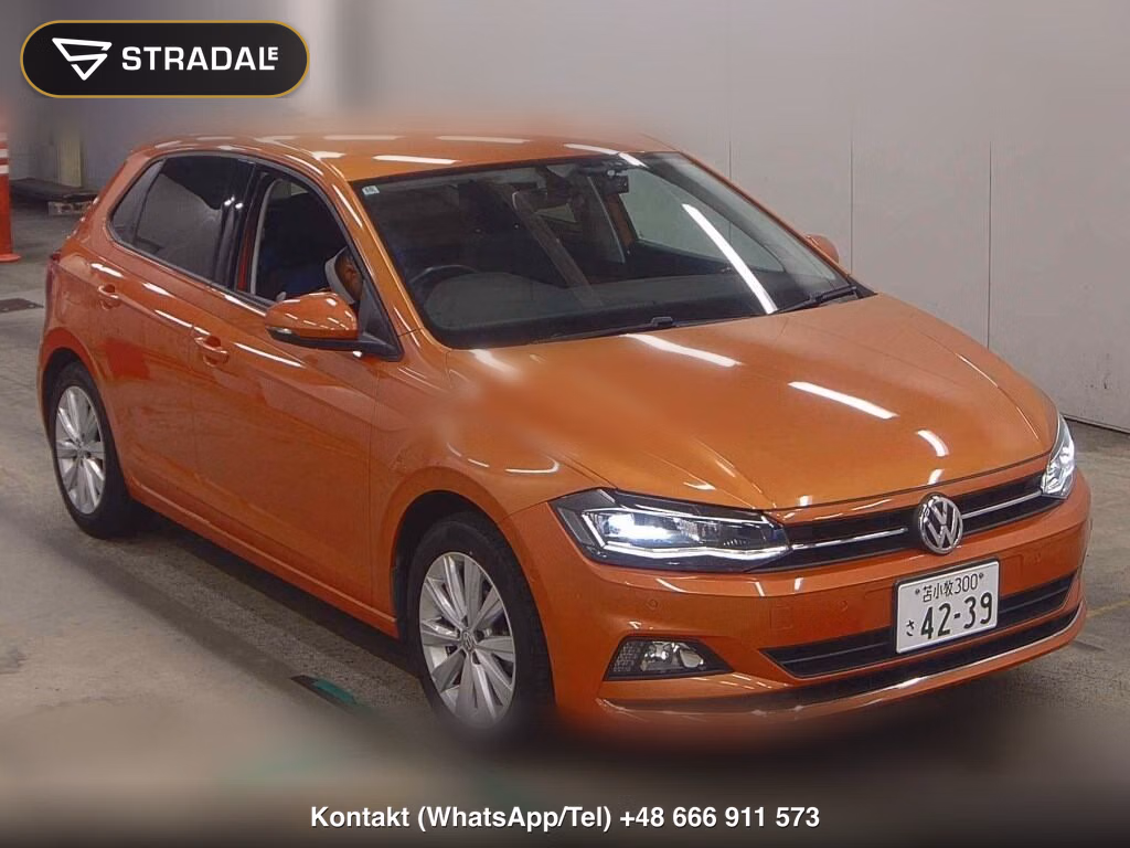 VOLKSWAGEN POLO 5D TSI HIGH LINE 2019, aukcja z Japonii, zdjęcie 1