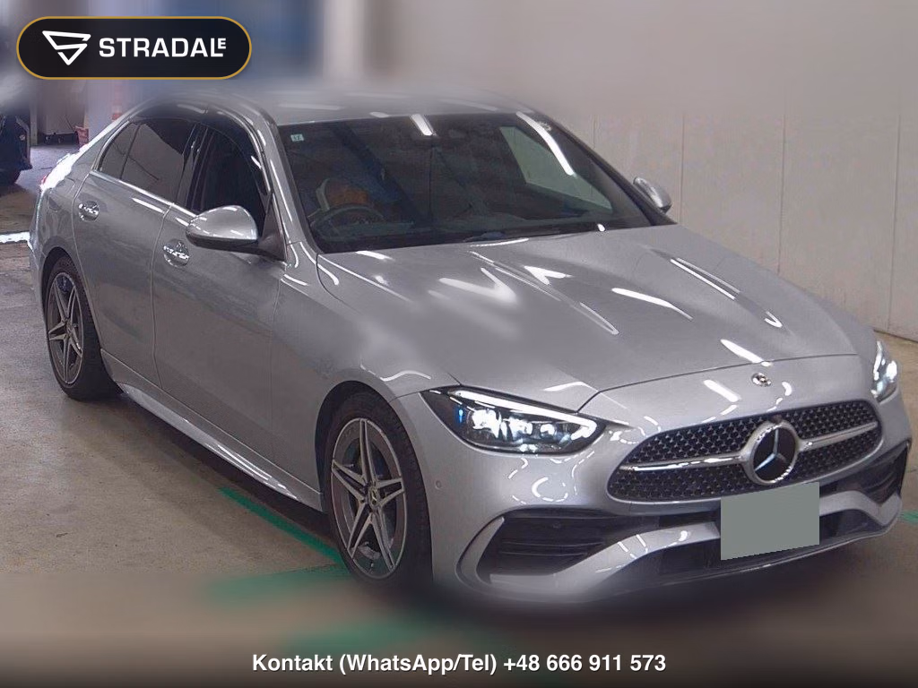 MERCEDES BENZ C-CLASS 4D C200 AVANTGARDE AMG LINE 2021, aukcja z Japonii, zdjęcie 1