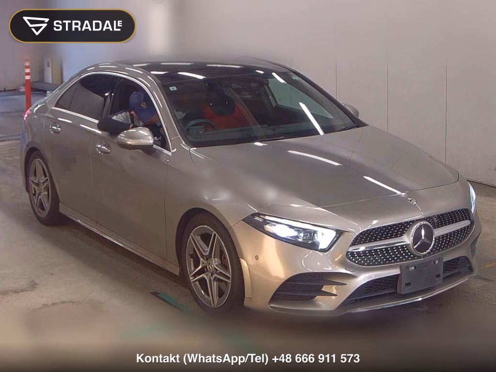 MERCEDES BENZ A-CLASS SEDAN 4WD A250 4MATIC SEDAN AMG LINE 2019, aukcja z Japonii, zdjęcie 1