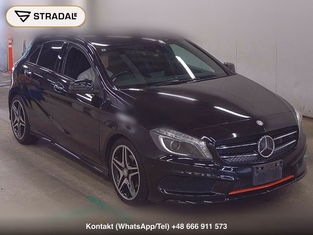 MERCEDES BENZ A-CLASS A180 SPORTS NIGHT PACKAGE PULS 2015, aukcja z Japonii, zdjęcie 1