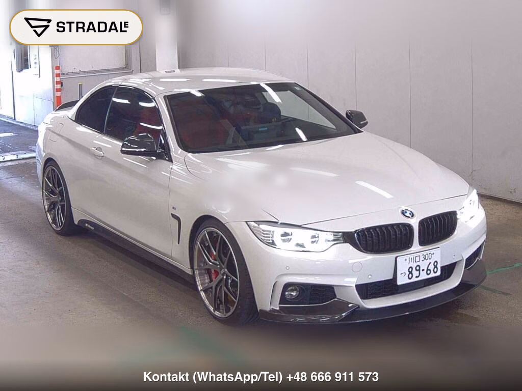 BMW 4 SERIES OP 435I CABRIOLET M-SPORT 2016, aukcja z Japonii, zdjęcie 1