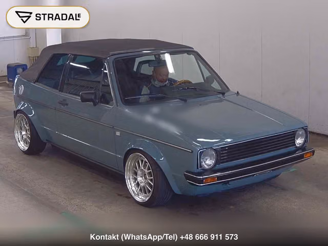 VOLKSWAGEN GOLF CABRIO BASE GRADE 1986, samochód z aukcji Japonii