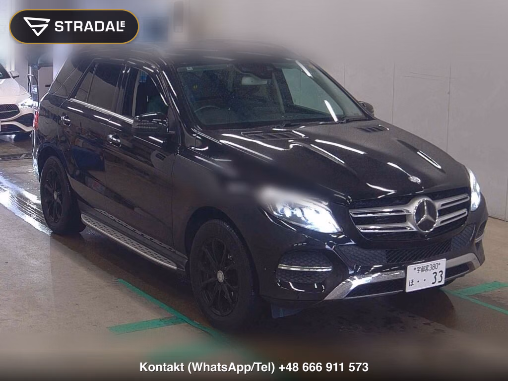 MERCEDES BENZ GLE 4WD GLE350D 4MATIC (LEATHER VERSION) 2016, aukcja z Japonii, zdjęcie 1