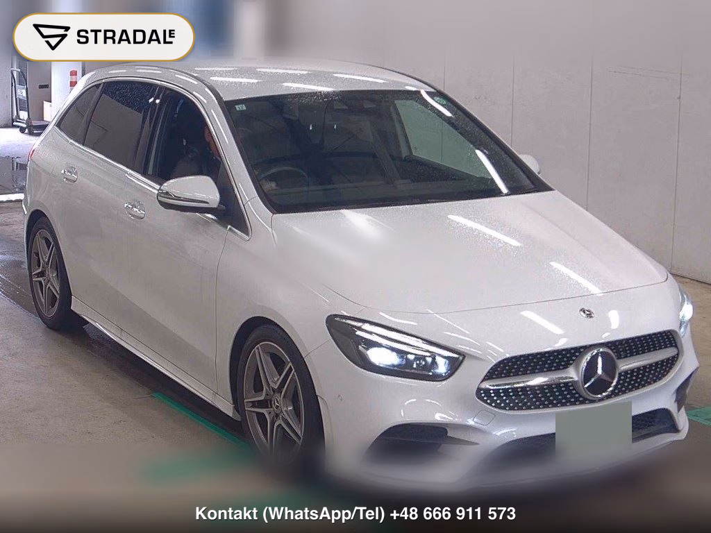 MERCEDES BENZ B-CLASS B200D AMG LINE 2019, aukcja z Japonii, zdjęcie 1