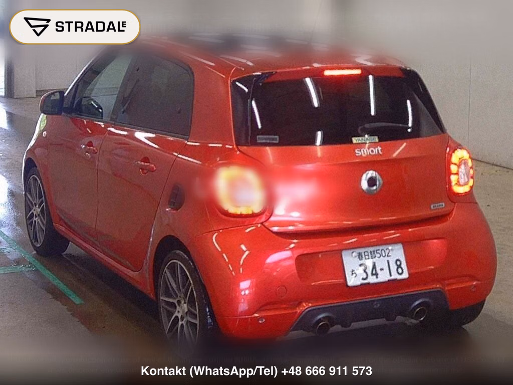 MCC SMART FOR FOUR BRABUS EXCLUSIVE RED LIMITED, miniaturka 3