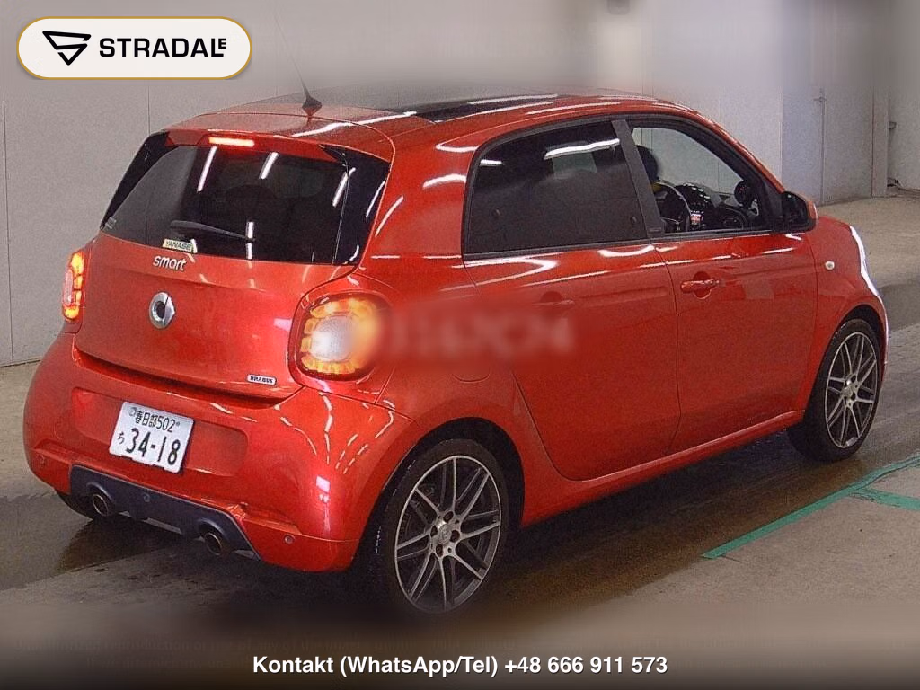 MCC SMART FOR FOUR BRABUS EXCLUSIVE RED LIMITED, miniaturka 6