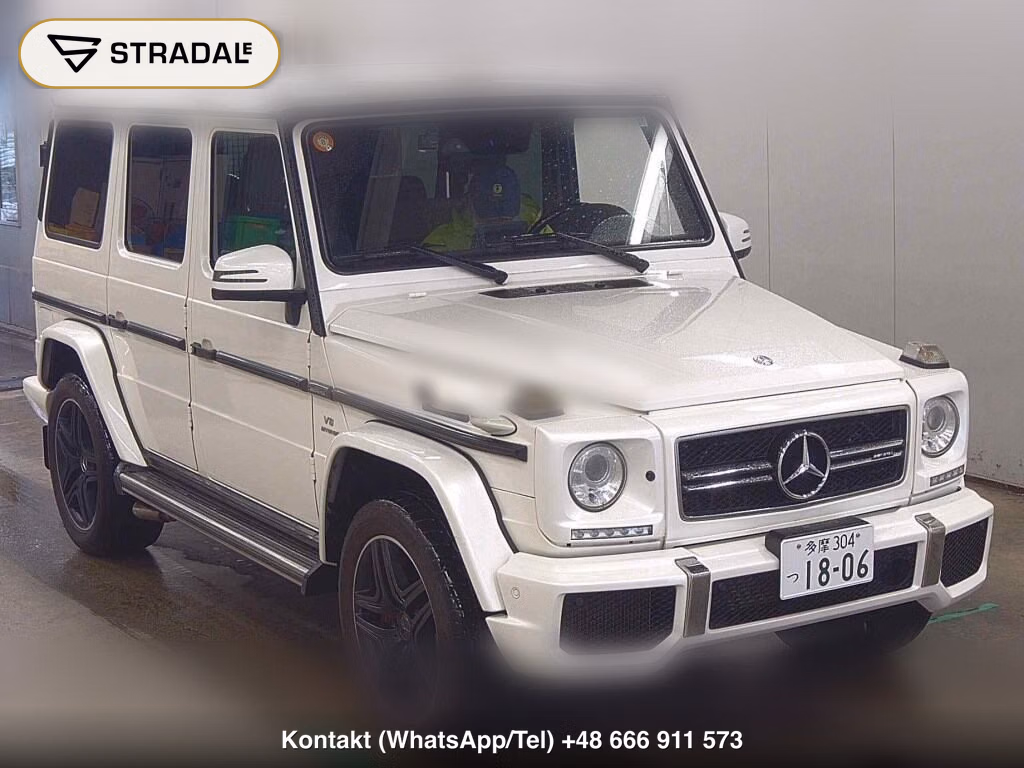 MERCEDES AMG G-CLASS 4WD G63 2017, aukcja z Japonii, zdjęcie 1