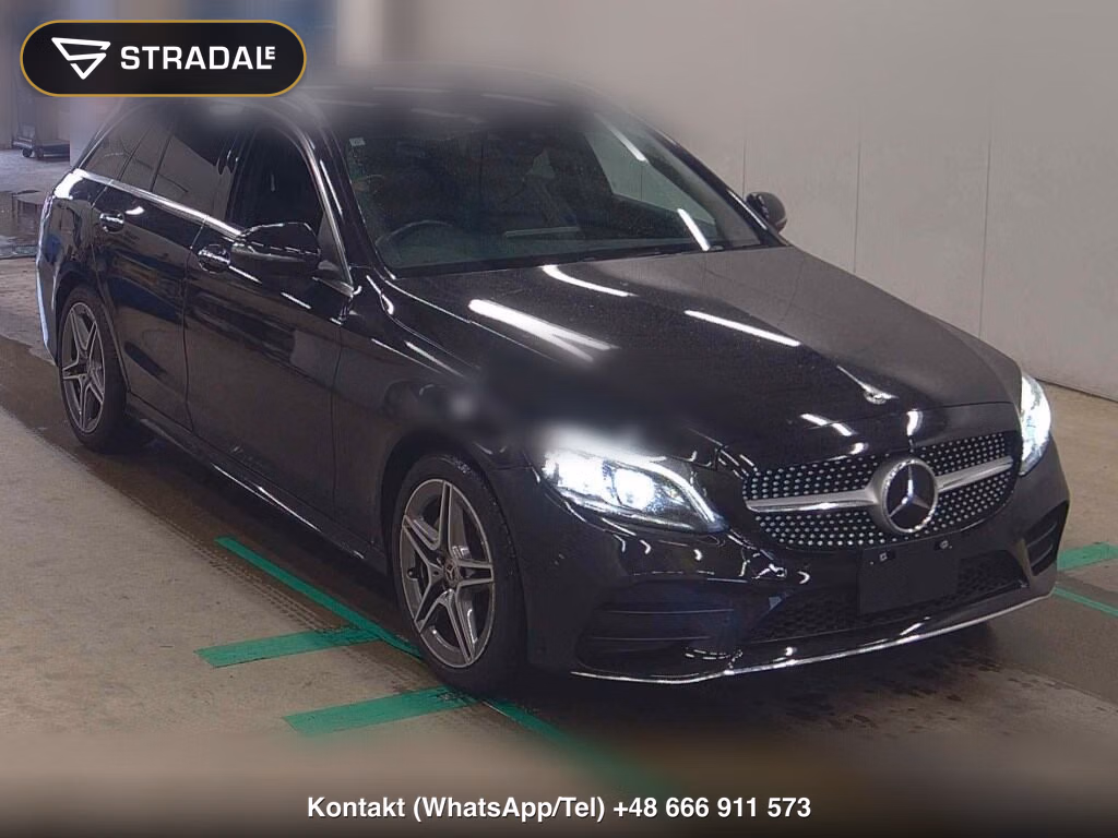 MERCEDES BENZ C-CLASS STATIONWAGON 4WD C200 4MATIC STATIONWAGON AVANTGARDE AMG 2019, aukcja z Japonii, zdjęcie 1