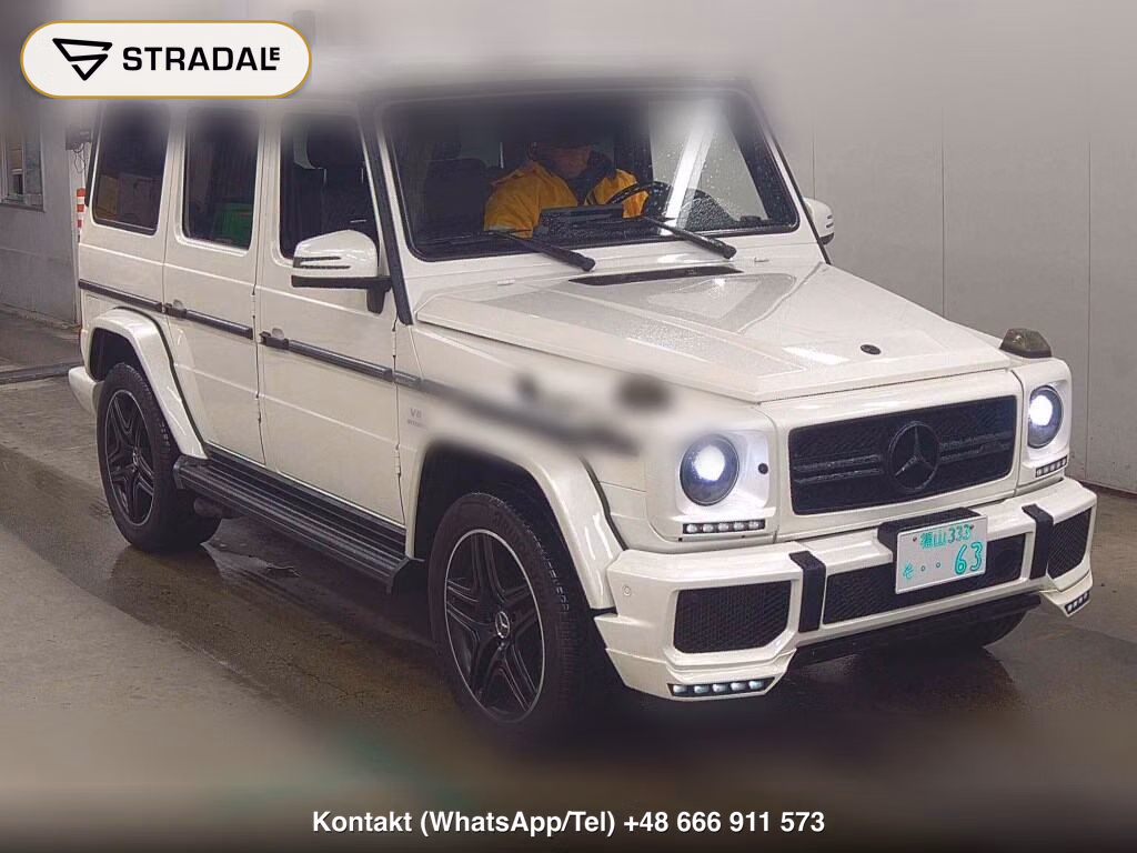 MERCEDES AMG G-CLASS 4WD G63 2016, aukcja z Japonii, zdjęcie 1