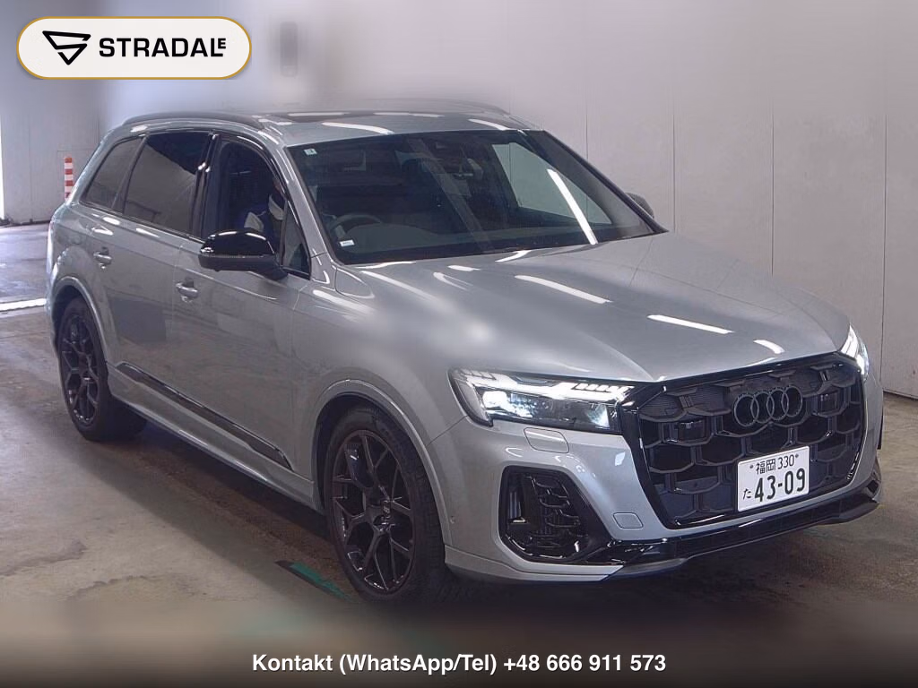 AUDI Q7 4WD 55TFSI QUATTRO S LINE 2025, aukcja z Japonii, zdjęcie 1