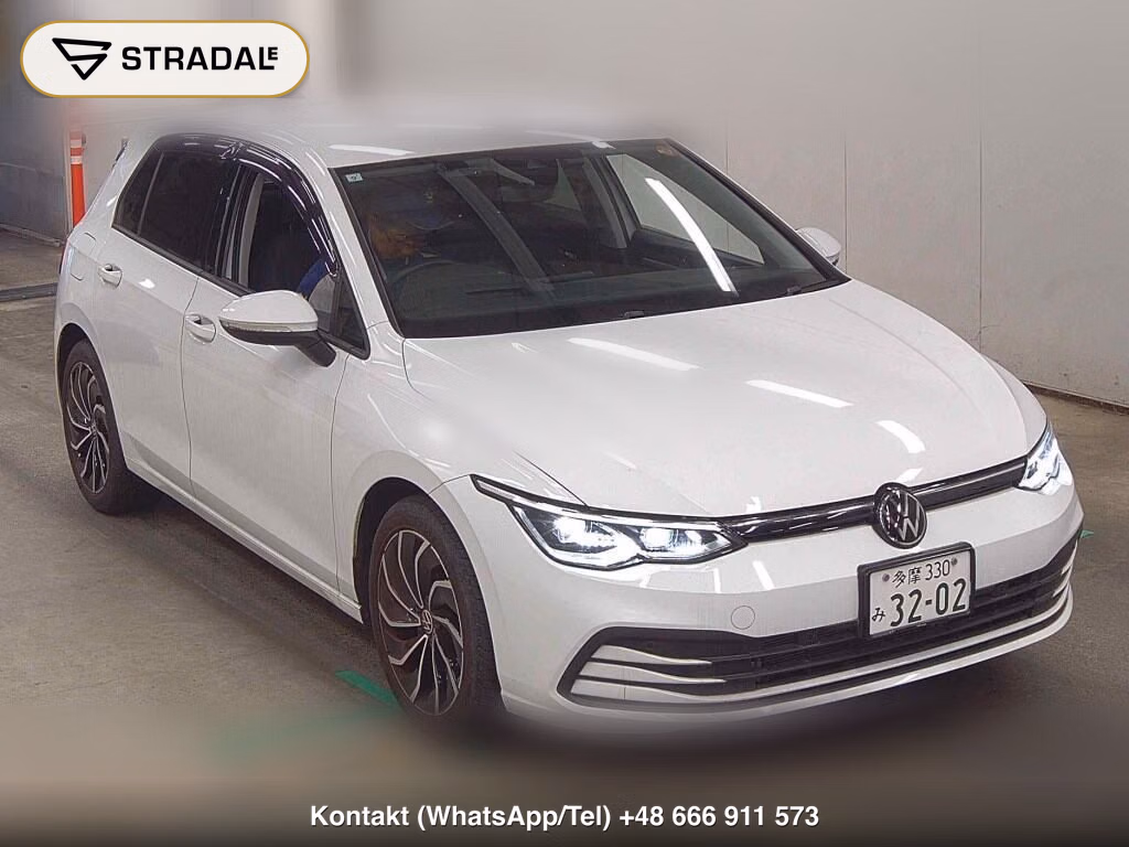 VOLKSWAGEN GOLF 5D ETSI ACTIVE PLATINUM EDITION 2023, aukcja z Japonii, zdjęcie 1