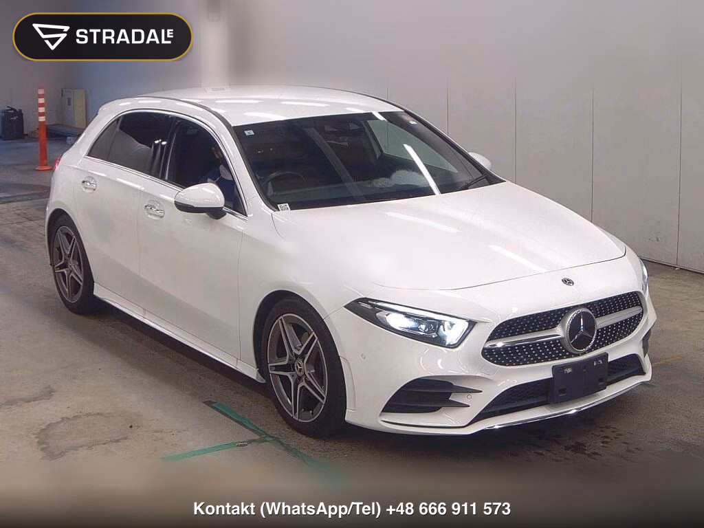 MERCEDES BENZ A-CLASS A180 STYLE AMG LINE 2019, aukcja z Japonii, zdjęcie 1