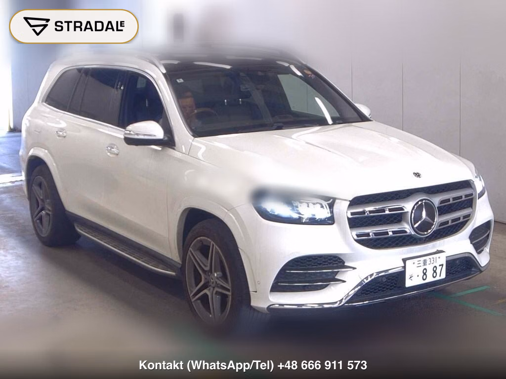 MERCEDES BENZ GLS 4WD GLS400D 4MATIC AMG LINE 2020, aukcja z Japonii, zdjęcie 1