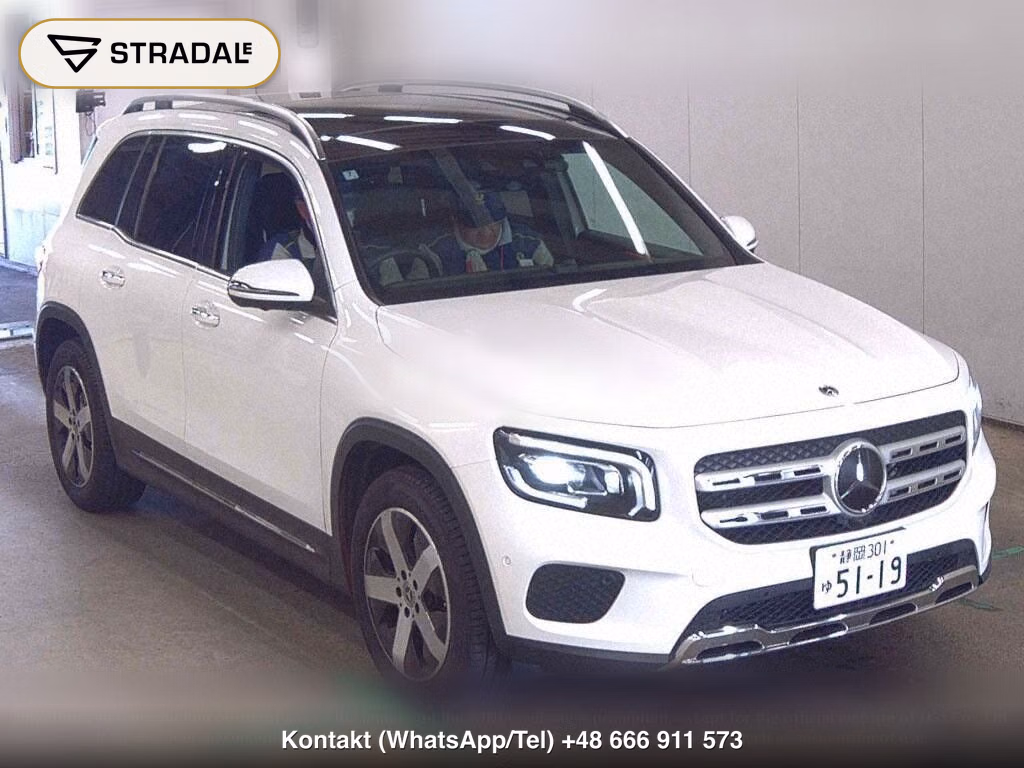 MERCEDES BENZ GLB GLB180 2022, aukcja z Japonii, zdjęcie 1