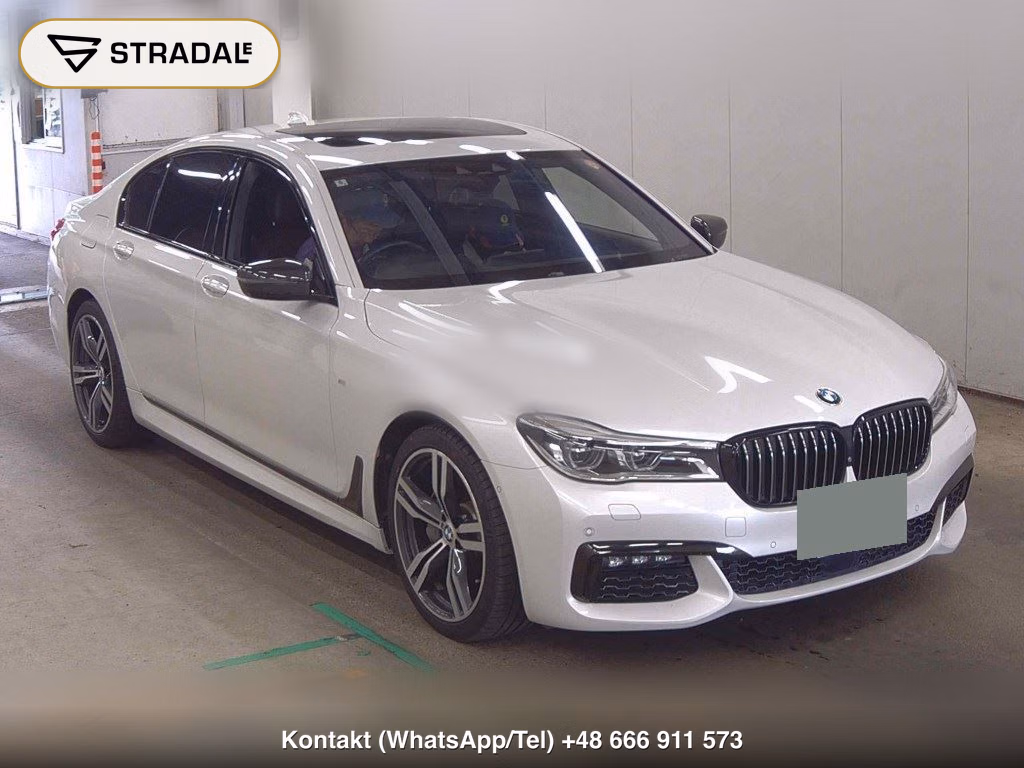 BMW 7 SERIES 740I M-SPORT 2016, aukcja z Japonii, zdjęcie 1