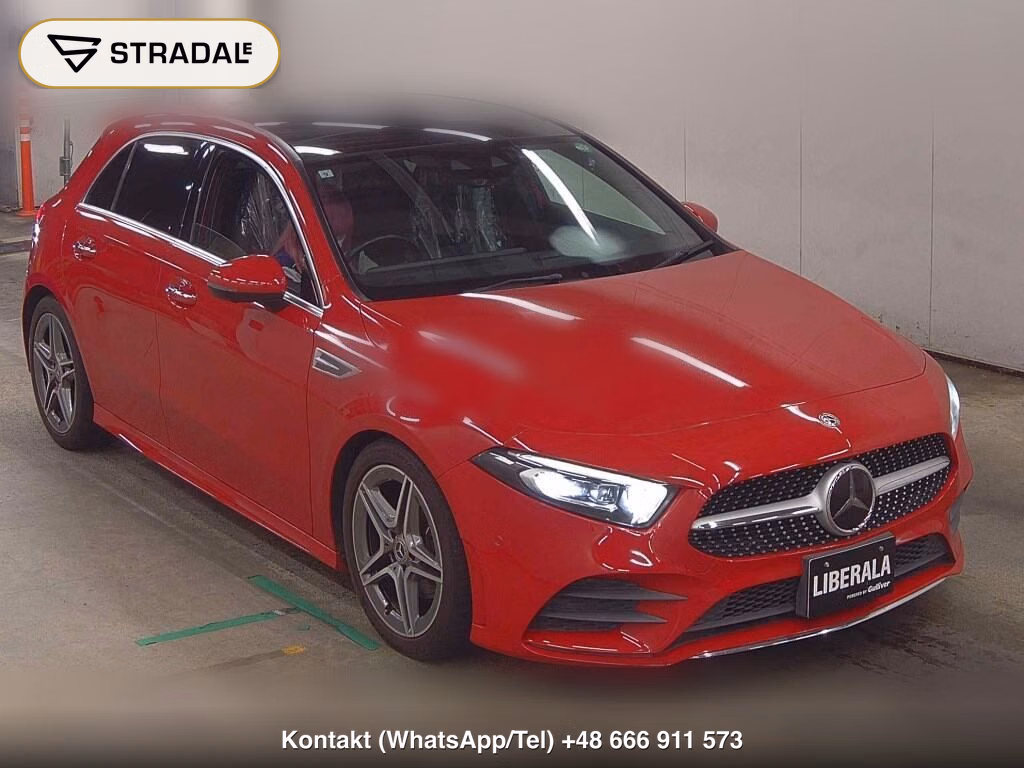 MERCEDES BENZ A-CLASS A200D AMG LINE 2019, aukcja z Japonii, zdjęcie 1