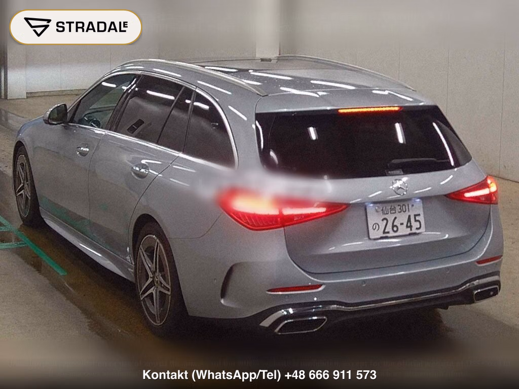MERCEDES BENZ C-CLASS STATIONWAGON C220D STATIONWAGON AVANTGARDE AMG LINE I 2022, aukcja z Japonii, zdjęcie 1