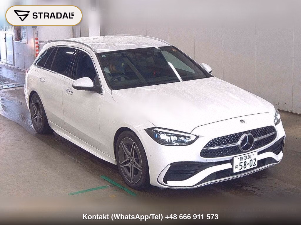 MERCEDES BENZ C-CLASS STATIONWAGON C220D STATIONWAGON AVANTGARDE AMG LINE I 2022, aukcja z Japonii, zdjęcie 1