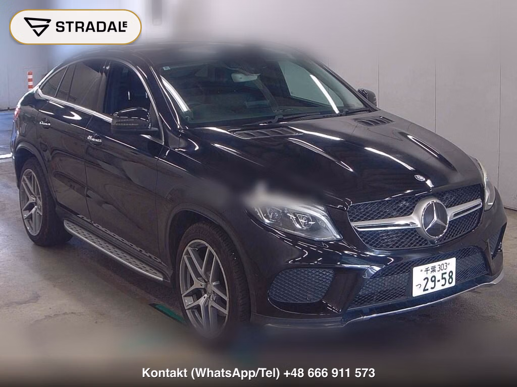 MERCEDES BENZ GLE 4WD GLE350D 4MATIC COUPE SPORTS 2016, aukcja z Japonii, zdjęcie 1