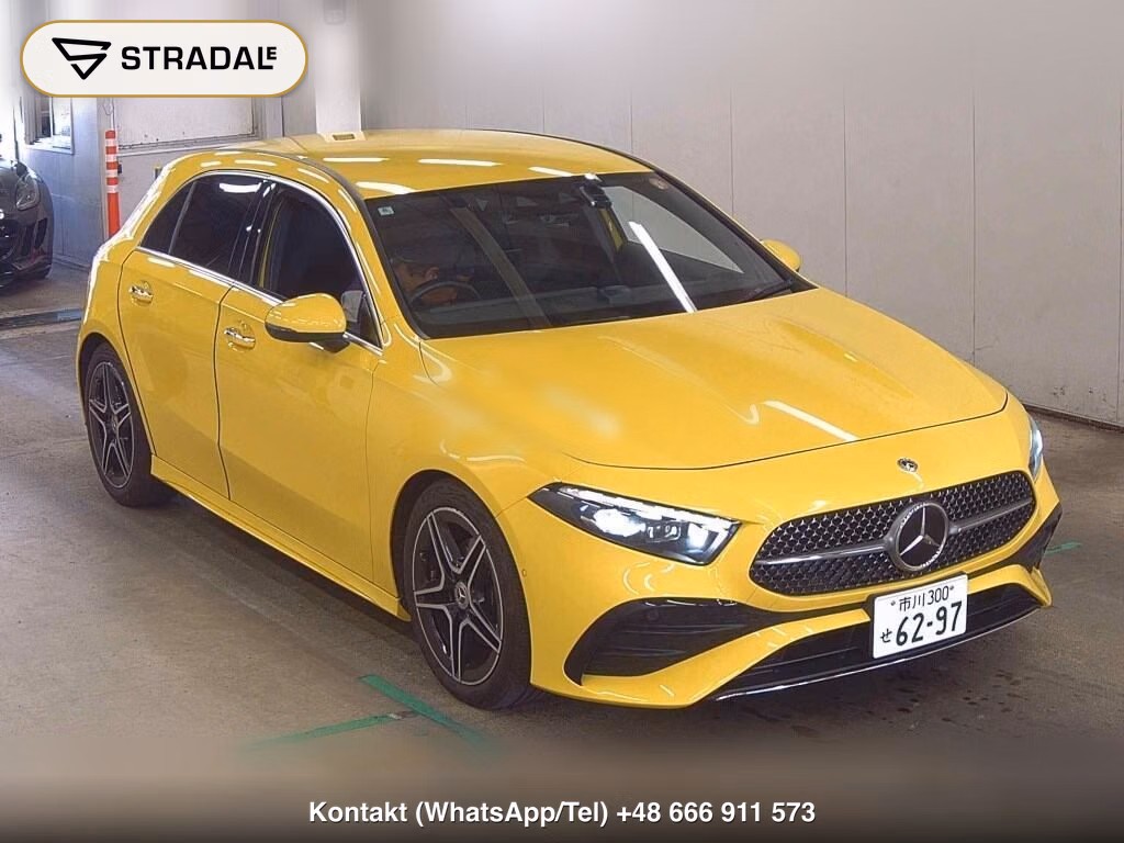 MERCEDES BENZ A-CLASS A200D AMG LINE 2024, aukcja z Japonii, zdjęcie 1