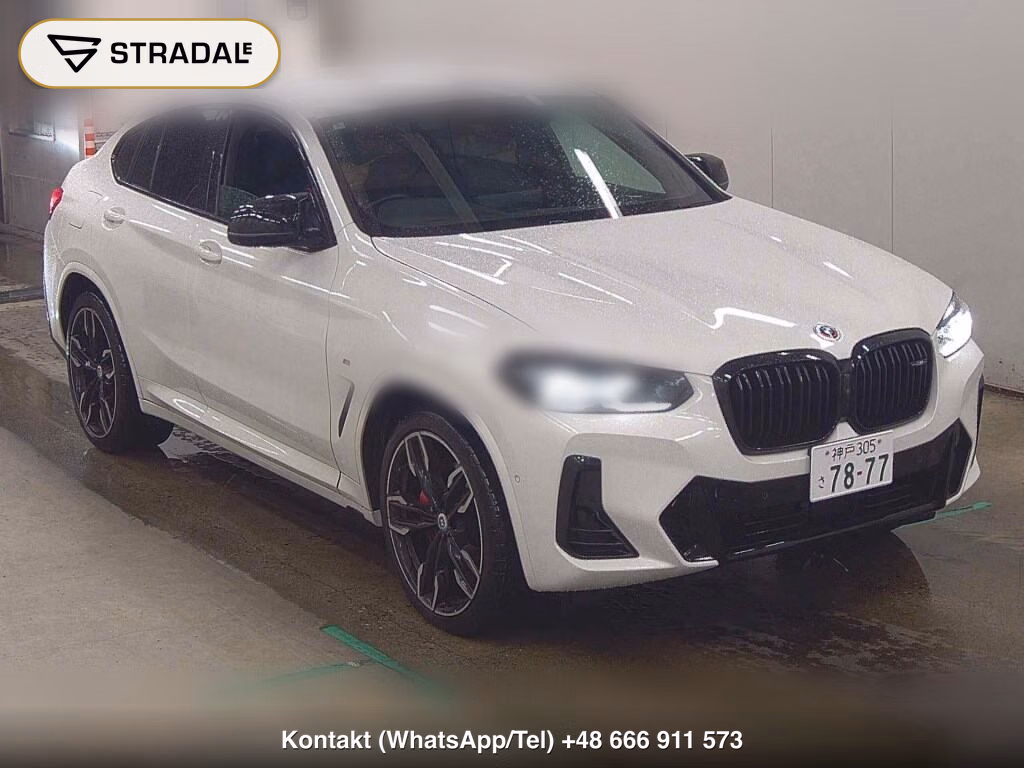 BMW X4 4WD M40I 2022, aukcja z Japonii, zdjęcie 1