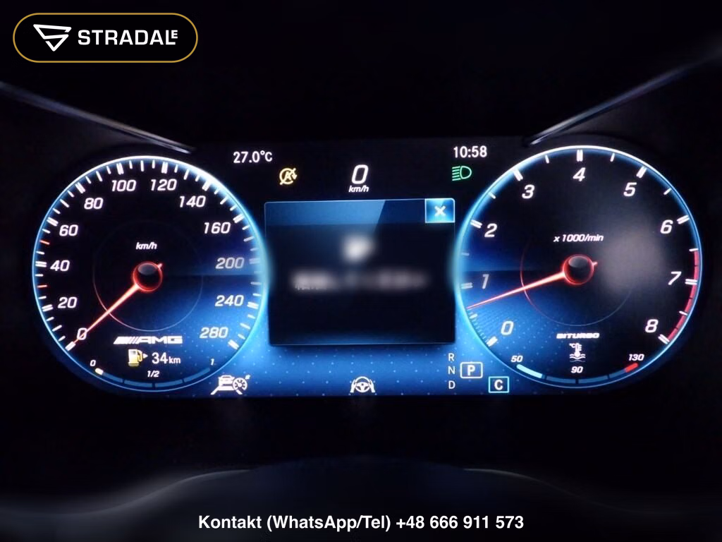 MERCEDES AMG C-CLASS 4D 4WD C43 4MATIC, miniaturka 7