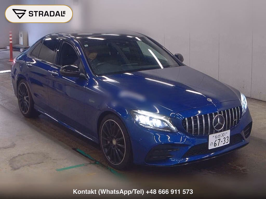 MERCEDES AMG C-CLASS 4D 4WD C43 4MATIC 2018, aukcja z Japonii, zdjęcie 1