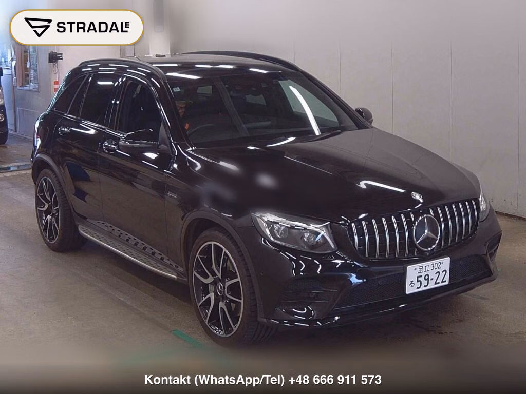 MERCEDES AMG GLC 4WD GLC43 4MATIC LEATHER EXCLUSIVE PACKAGE 2016, aukcja z Japonii, zdjęcie 1