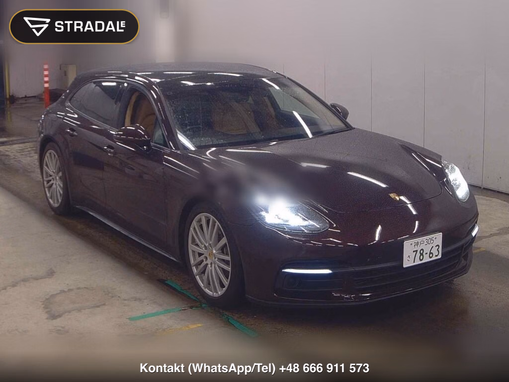 PORSCHE PANAMERA WG 4WD 4 SPORT TURISMO 2018, aukcja z Japonii, zdjęcie 1