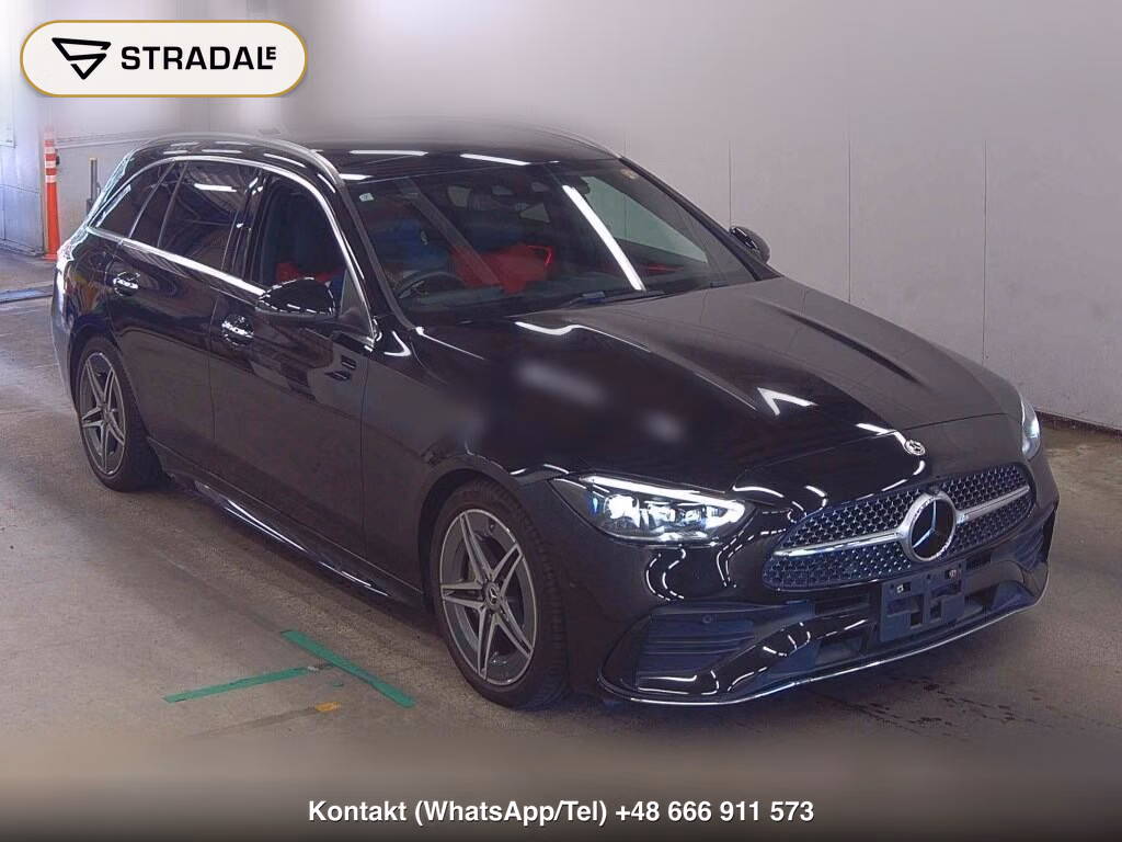 MERCEDES BENZ C-CLASS STATIONWAGON C220D STATIONWAGON AVANTGARDE AMG LINE I 2023, aukcja z Japonii, zdjęcie 1