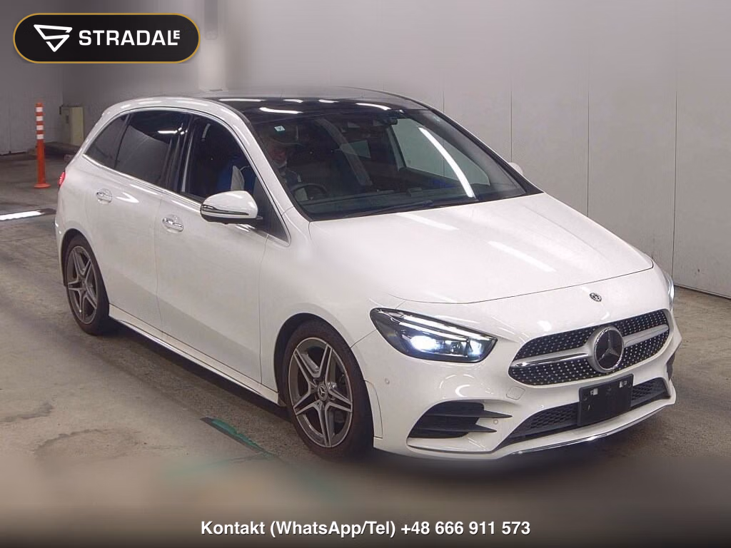 MERCEDES BENZ B-CLASS B180 BSG MODEL 2019, aukcja z Japonii, zdjęcie 1