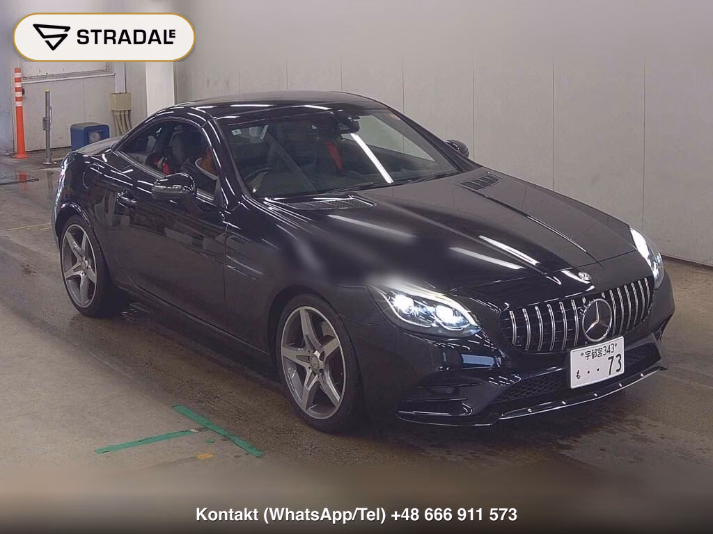 MERCEDES BENZ SLC SLC180 SPORTS 2016, aukcja z Japonii, zdjęcie 1