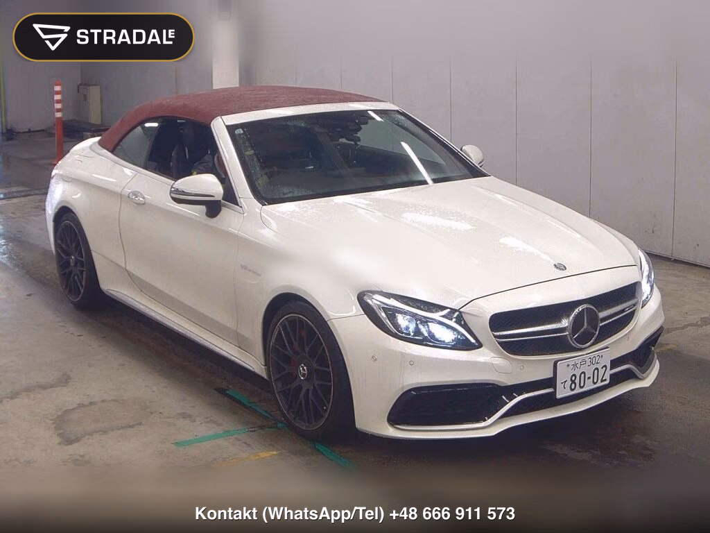 MERCEDES AMG C-CLASS OP C63 S CABRIOLET 2019, aukcja z Japonii, zdjęcie 1
