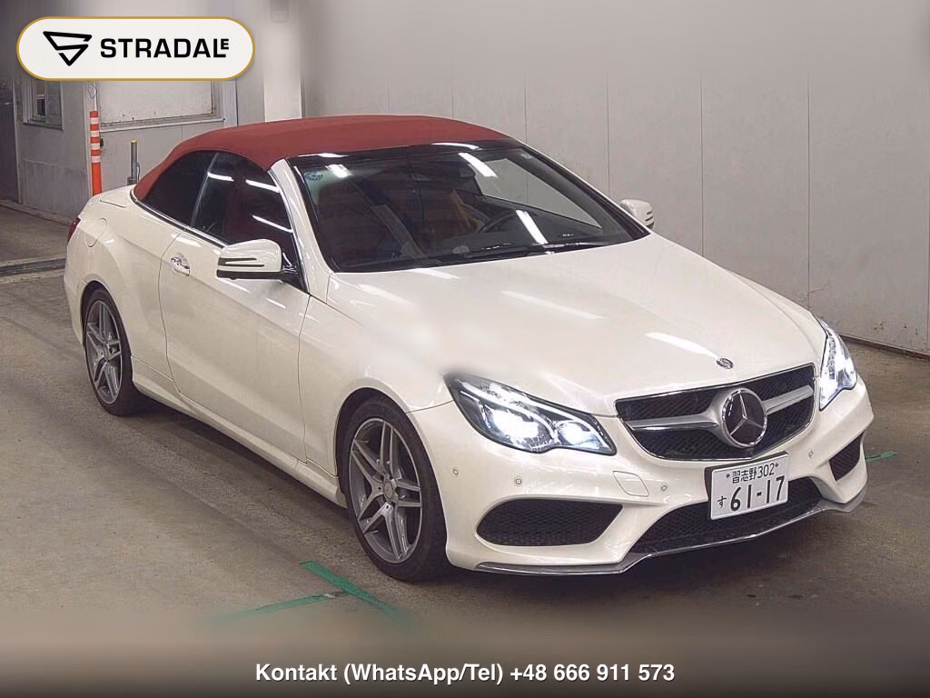 MERCEDES BENZ E-CLASS OP E400 CABRIOLET 2017, aukcja z Japonii, zdjęcie 1