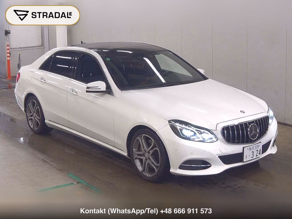 MERCEDES BENZ E-CLASS 4D E400 HYBRID AVANTGARDE 2013, aukcja z Japonii, zdjęcie 1