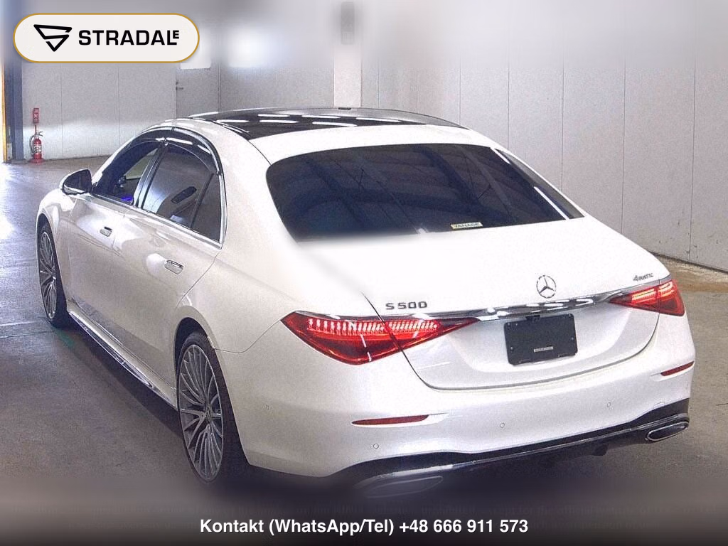 MERCEDES BENZ S-CLASS 4D 4WD S500 4MATIC LONG FIRST EDITION AMG LINE, miniaturka 3