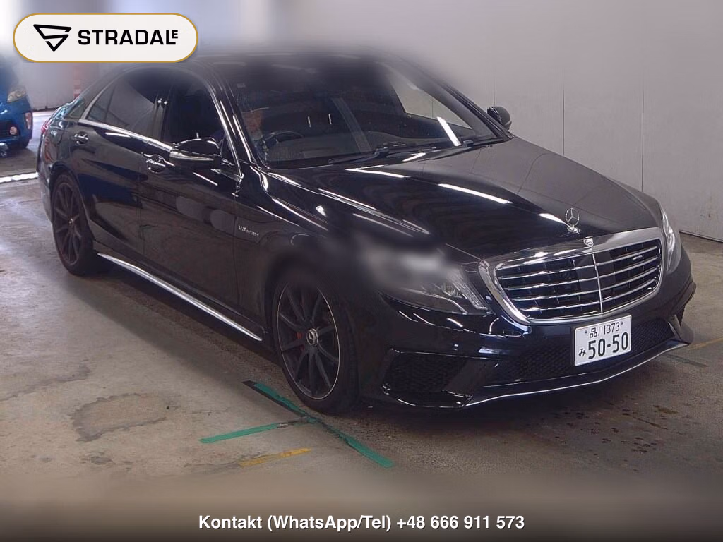 MERCEDES AMG S-CLASS 4D S63 LONG 2015, aukcja z Japonii, zdjęcie 1